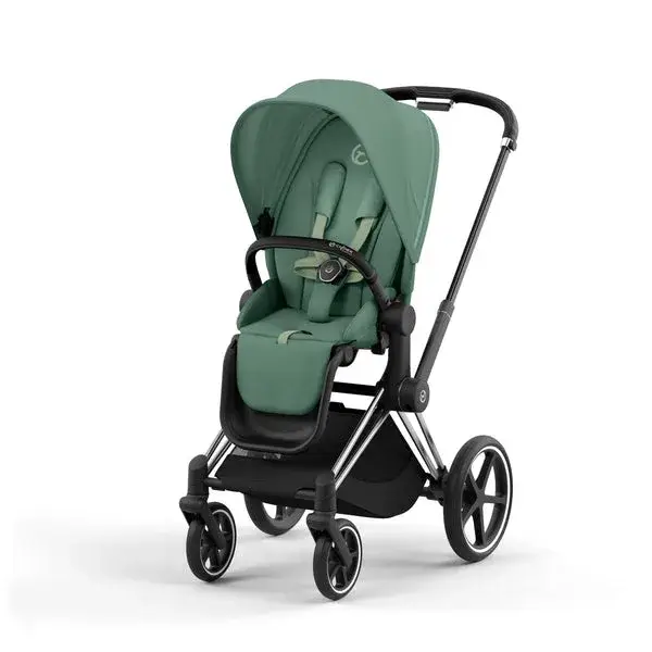 עגלה משולבת Cybex Priam 4 - שלדה כרום / ידית שחורה - Image 27