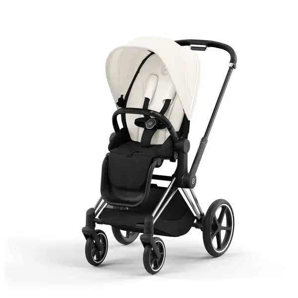 עגלה משולבת Cybex Priam 4 - שלדה כרום / ידית שחורה - Image 29