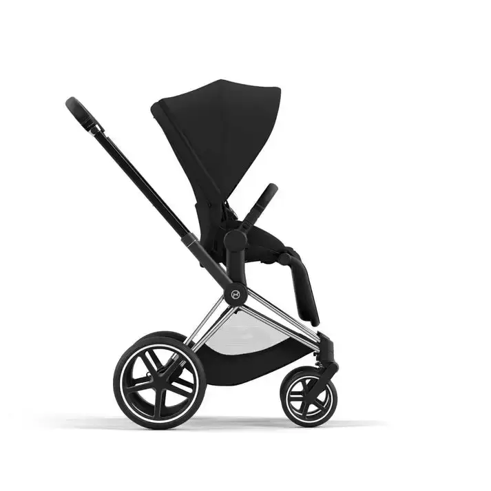עגלה משולבת Cybex Priam 4 - שלדה כרום / ידית שחורה - Image 5