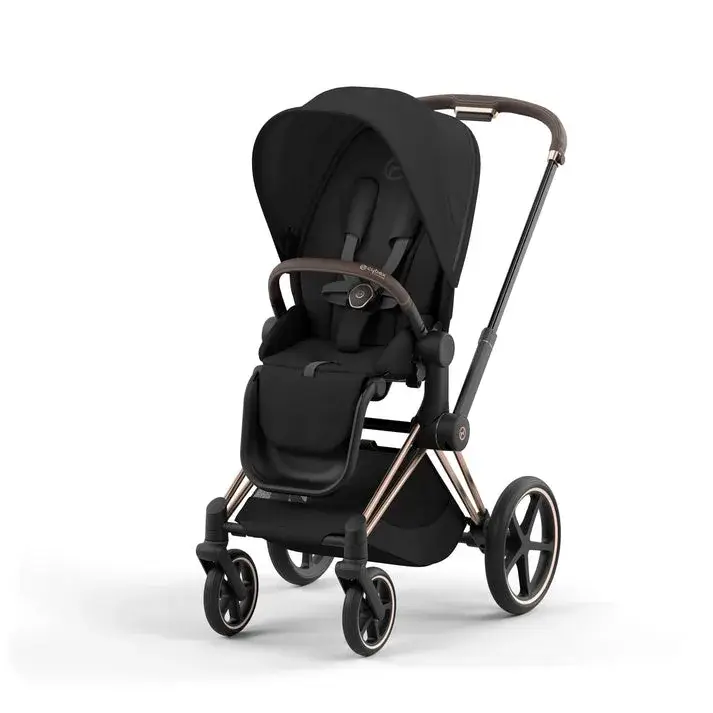 עגלה משולבת Cybex Priam 4 - שלדה רוזגולד - Image 10