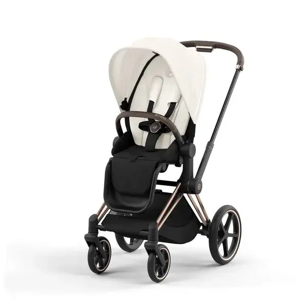עגלה משולבת Cybex Priam 4 - שלדה רוזגולד - Image 4