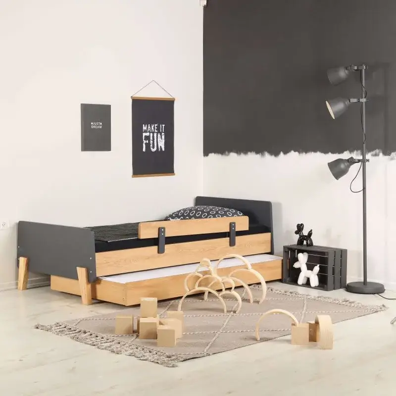 מיטת קטנים גדולים גרפיט FUN SEGAL - Image 4
