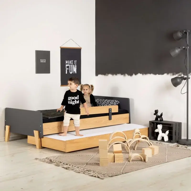 מיטת קטנים גדולים גרפיט FUN SEGAL - Image 5