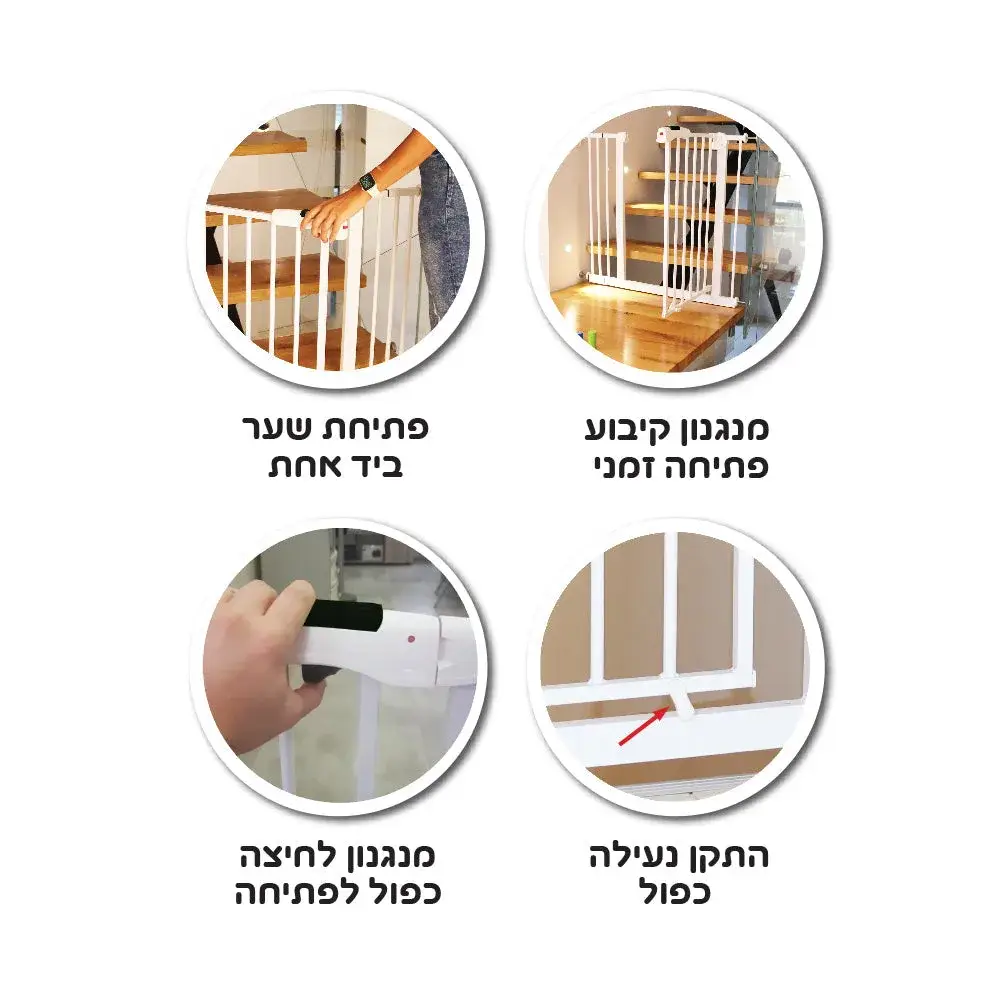 שער בטיחות I AM - ללא קדיחה - Image 4
