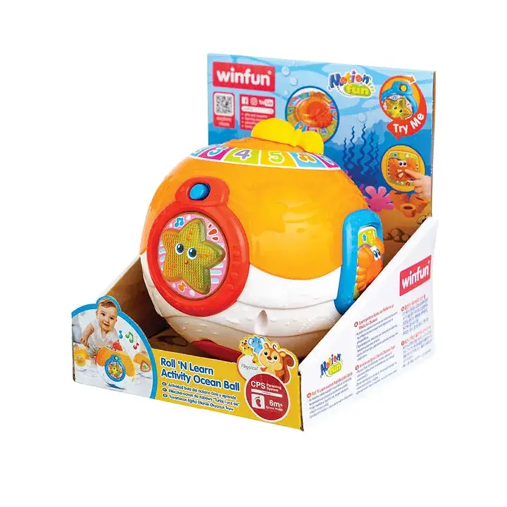 כדור תנועה ומעודד זחילה עולם הים - Image 3
