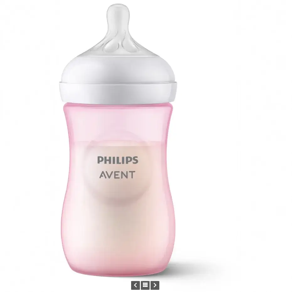 AVENT Natural Resp בקבוק אוונט 260 מ"ל Pink