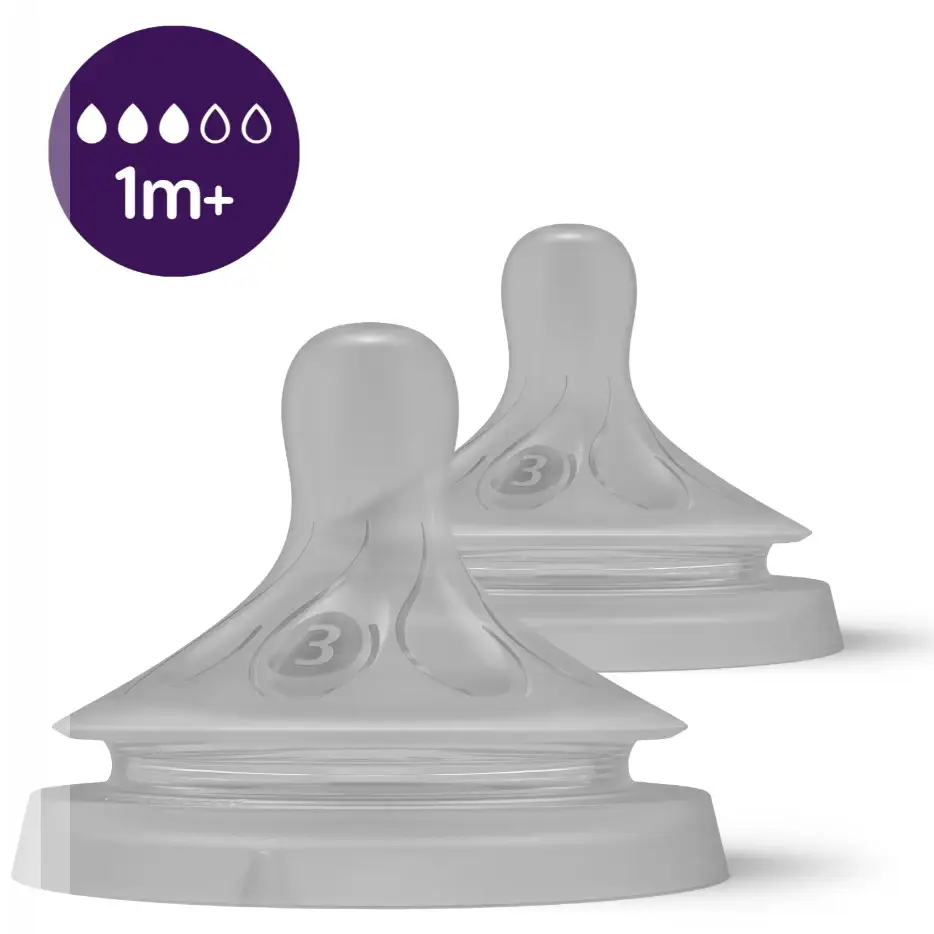 AVENT Natural Respon Flow 3-1m+ פטמה אוונט