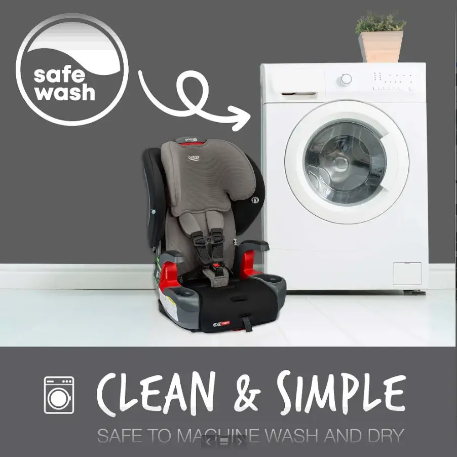 כיסא בטיחות ובוסטר קליקטייט GrowWithYou - שחור - Image 5