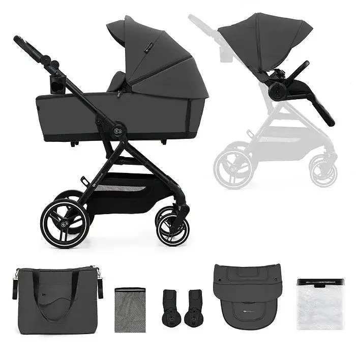 עגלה משולבת Kinderkraft Yoxi - מגיל לידה ועד 4 שנים - Image 7