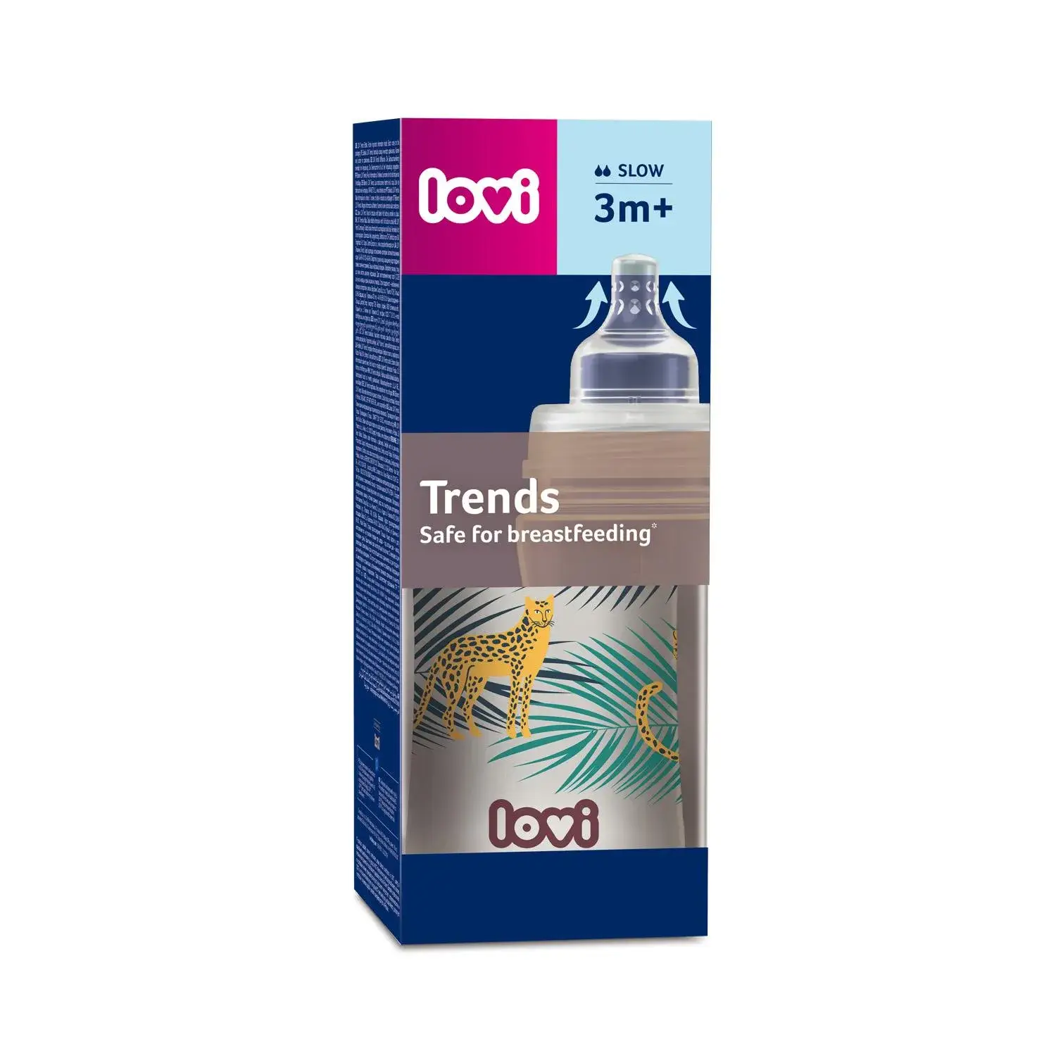 בקבוקי לאבי Trends סדרת ג'ונגל 250 מ"ל – זרימה איטית 3M+