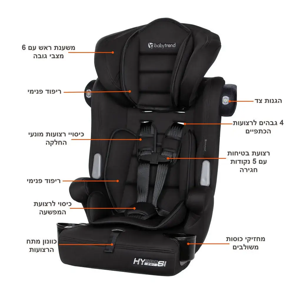 כיסא בטיחות 3 ב 1 HYBRID - Image 3