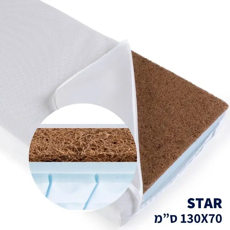 מזרן קוקוס ולטקס סגל STAR - נושם ושומר על טמפ' - Image 2