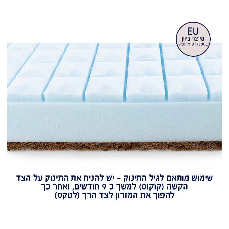 מזרן קוקוס ולטקס סגל STAR - נושם ושומר על טמפ' - Image 3