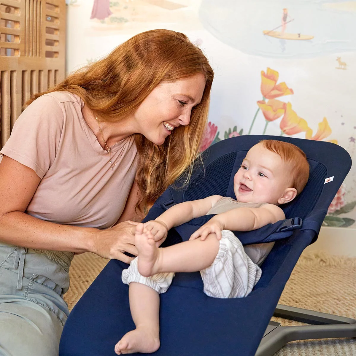 טרמפולינה ergobaby Evolve Bouncer - 3 מצבי גובה - Image 20
