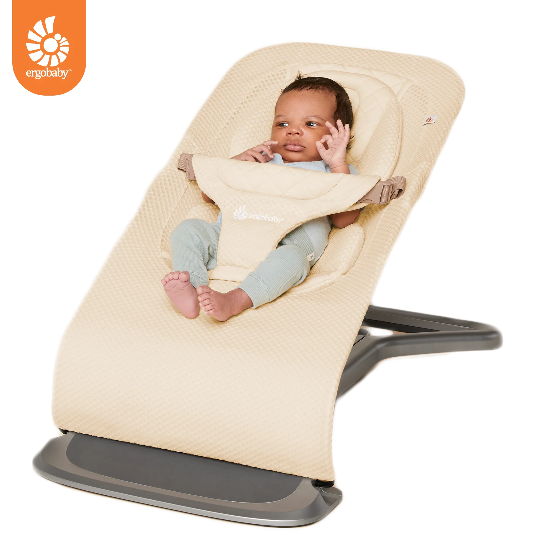 טרמפולינה ergobaby Evolve Bouncer - 3 מצבי גובה - Image 6