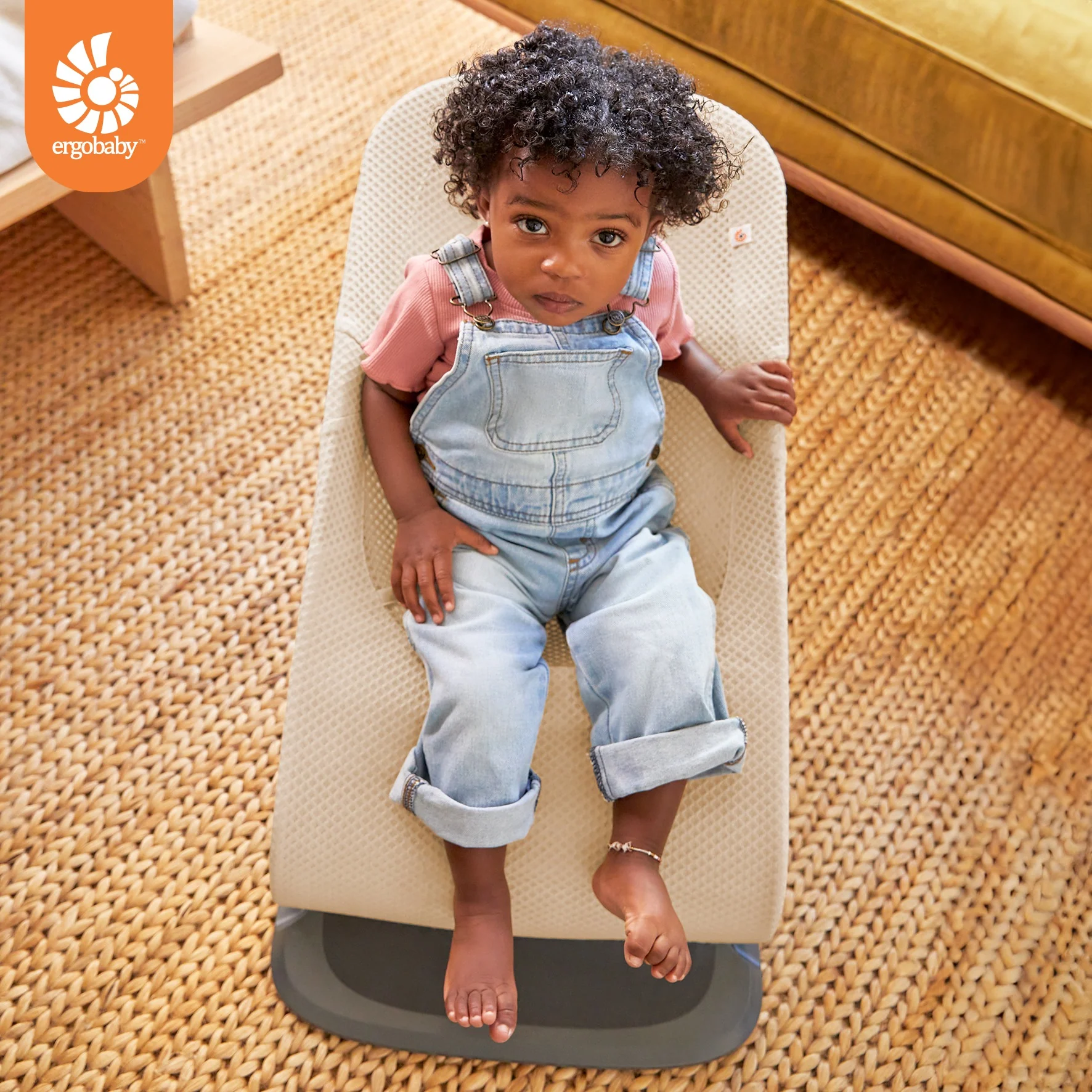 טרמפולינה ergobaby Evolve Bouncer - 3 מצבי גובה - Image 9