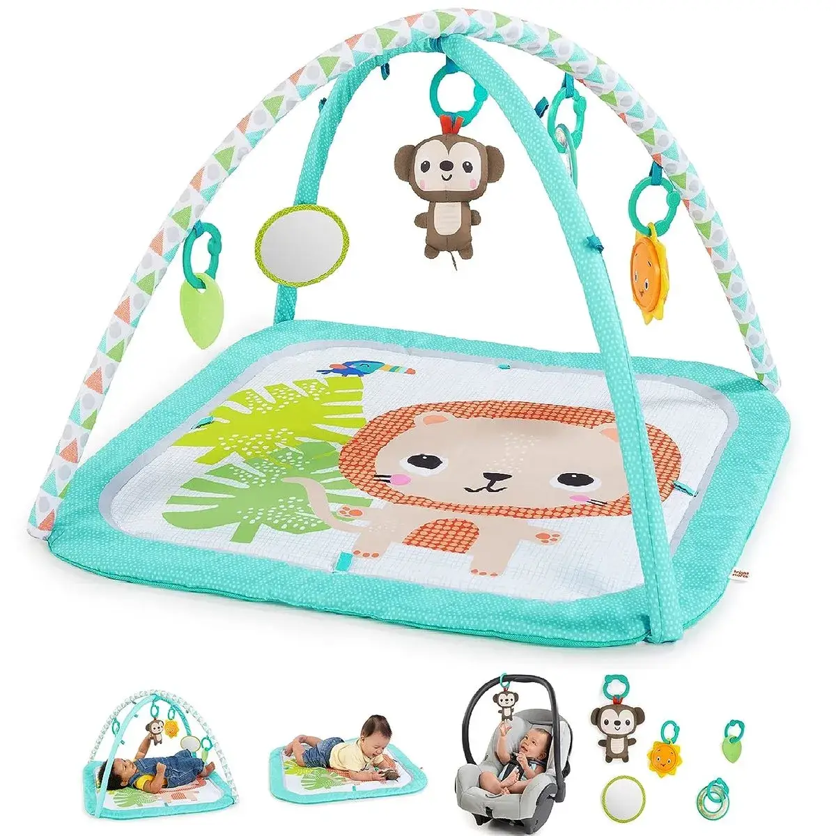 שמיכת פעילות ספארי שמח - Image 4