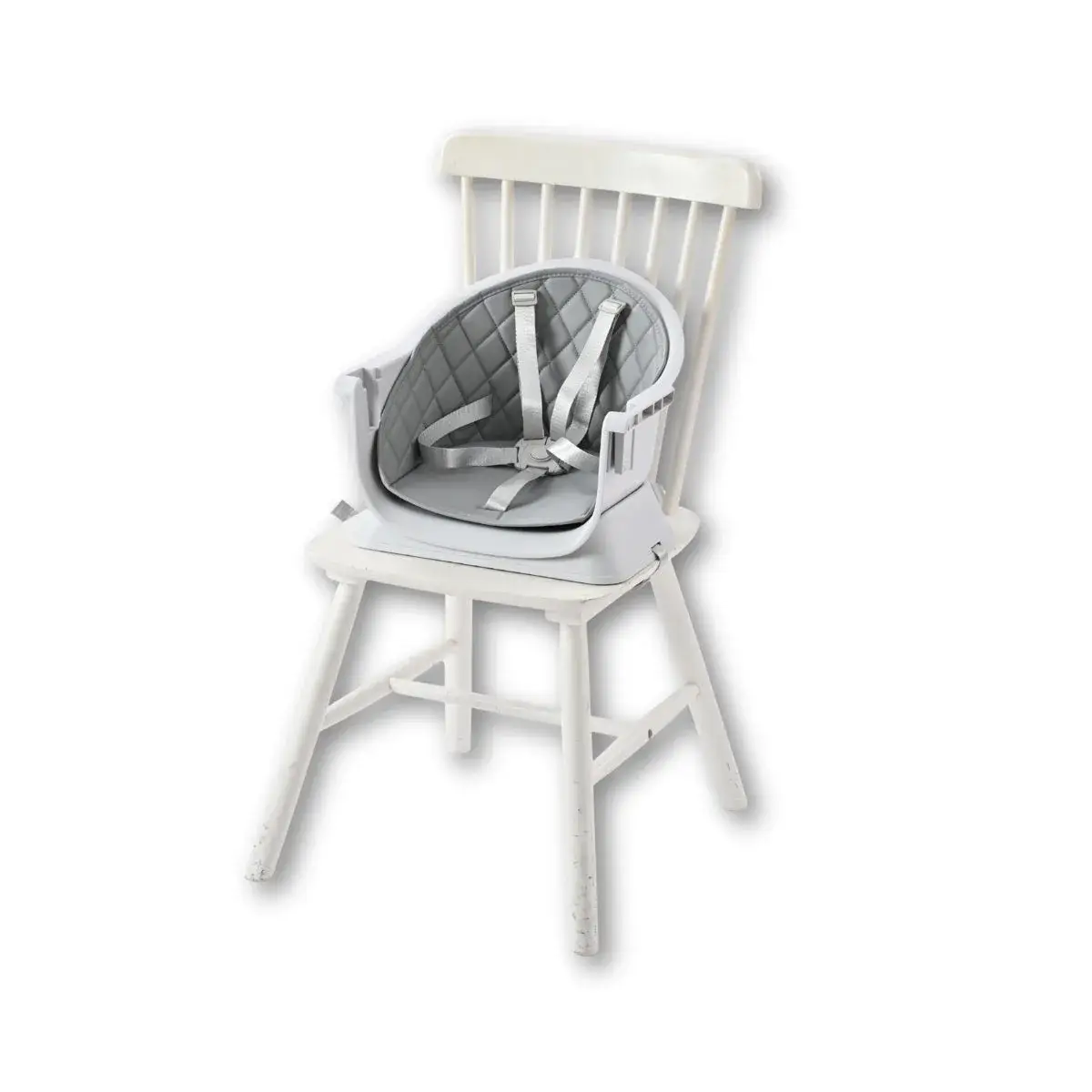 כסא אוכל 6 ב-1 רב תכליתי - כסא גבוה, נמוך ובוסטר - Image 4