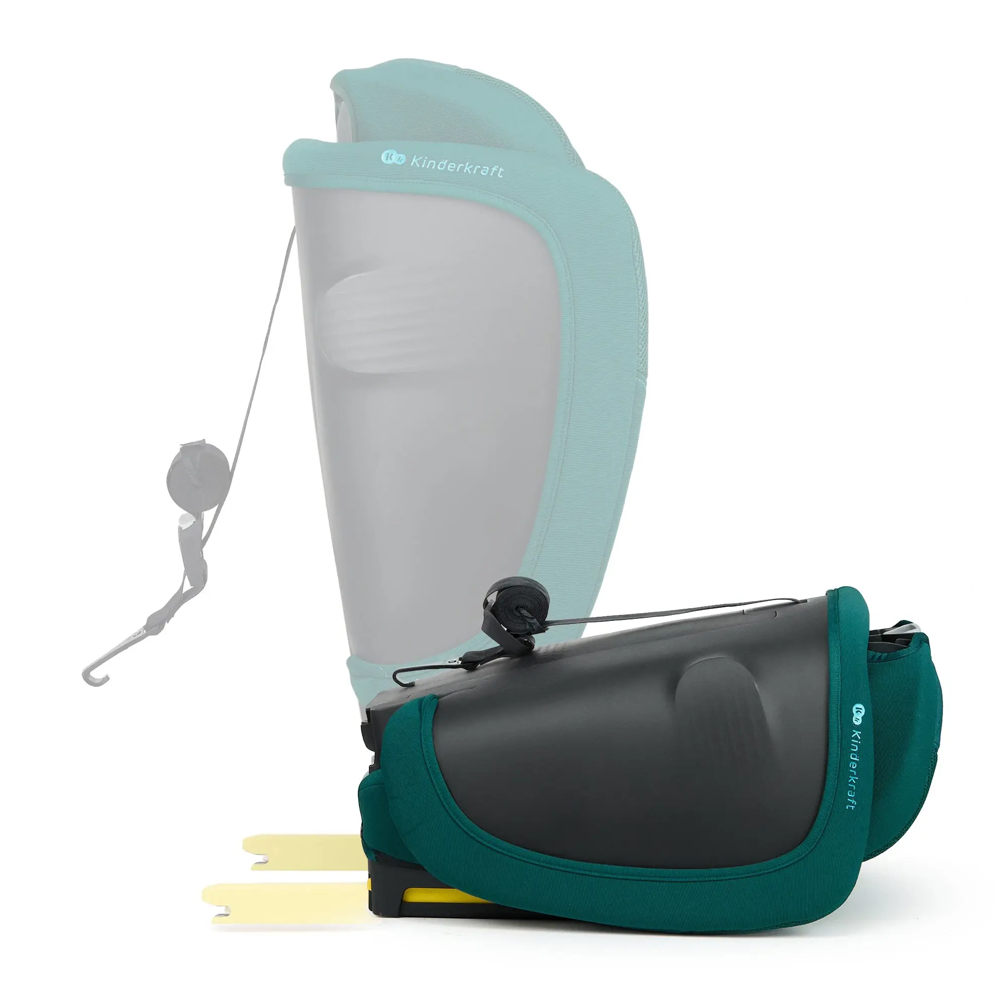 בוסטר רצועות Kinderkraft FIX2GO - גב מתקפל - Image 29