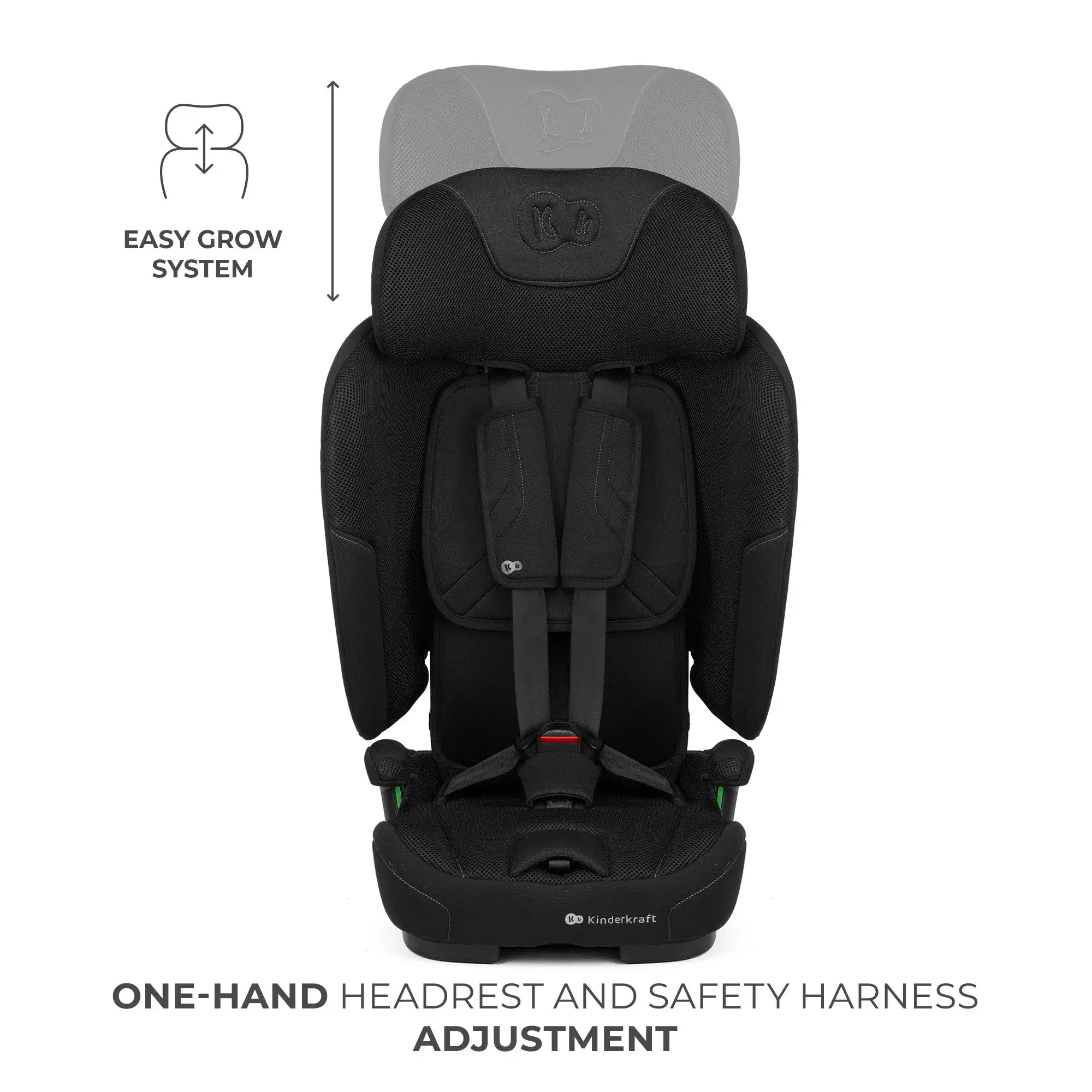 בוסטר רצועות Kinderkraft FIX2GO - גב מתקפל - Image 7
