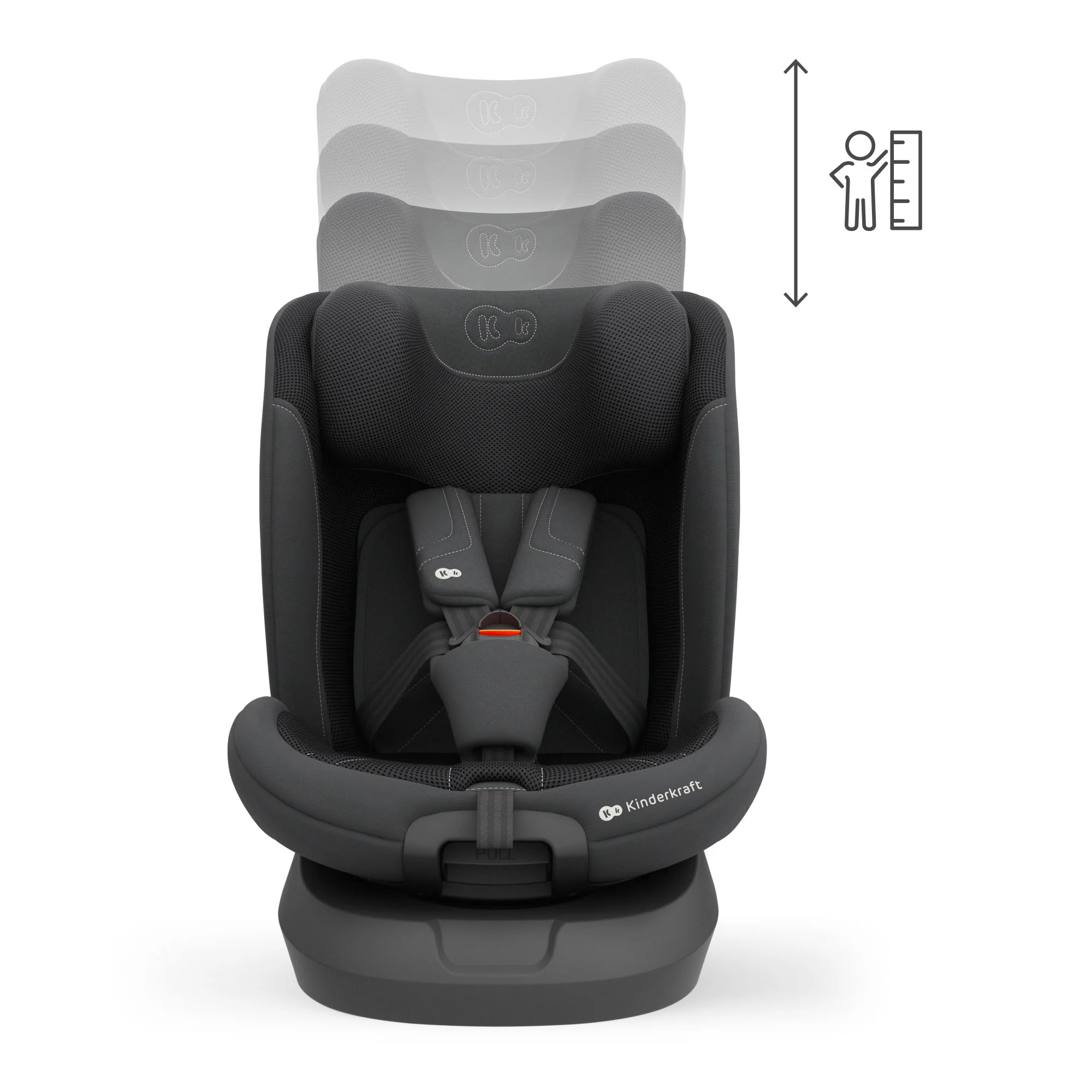 כיסא בטיחות מסתובב I-GROW 2 PRO עם בדים נושמים - Image 16