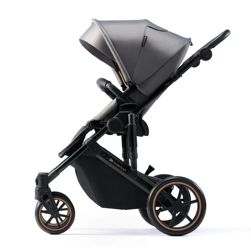 עגלת תינוק Kinderkraft Prime 2in1 - בולמי זעזועים משופרים - Image 15