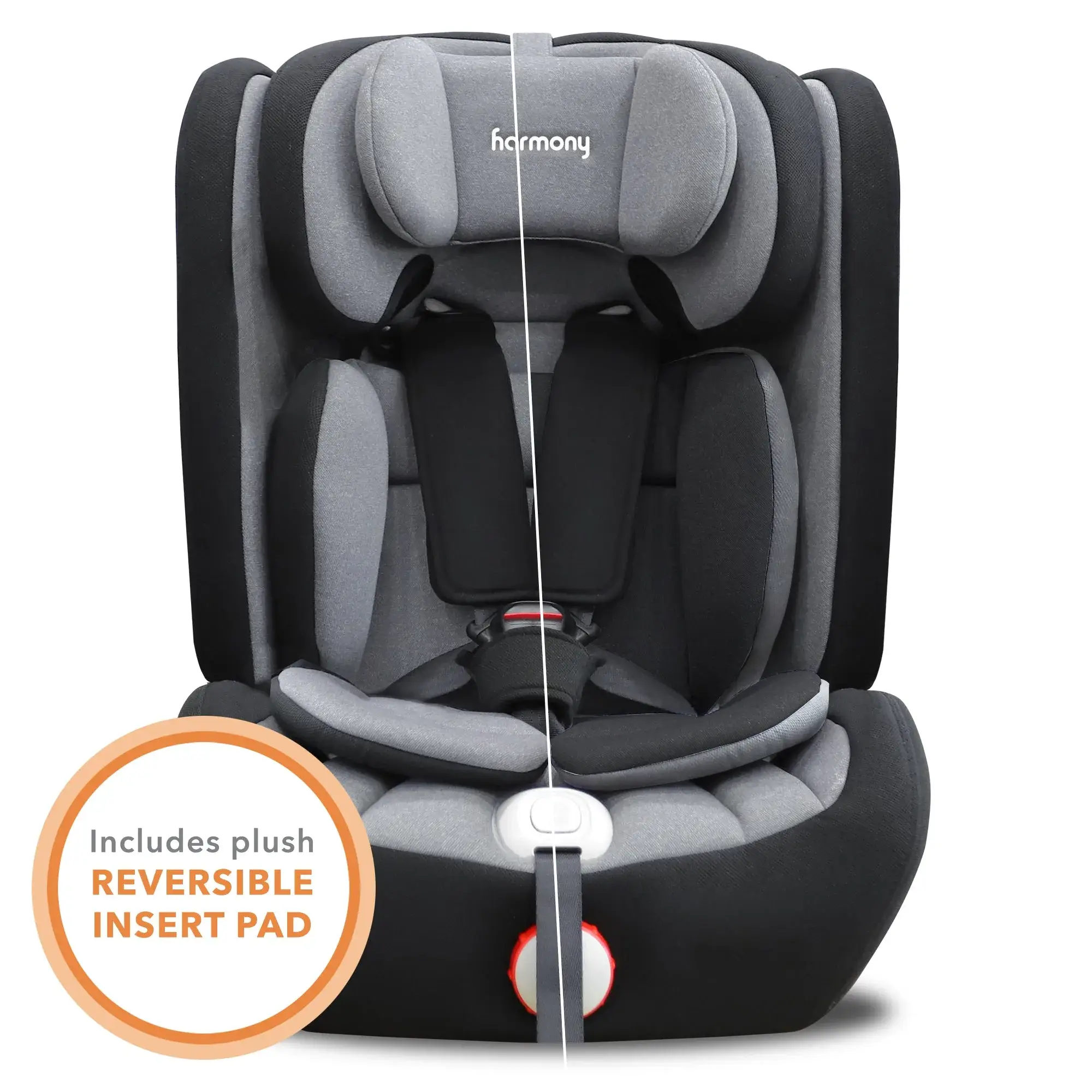 בוסטר רצועות Harmony Phoenix Deluxe I-Size - מתאים לגובה 76-150 ס"מ - Image 5