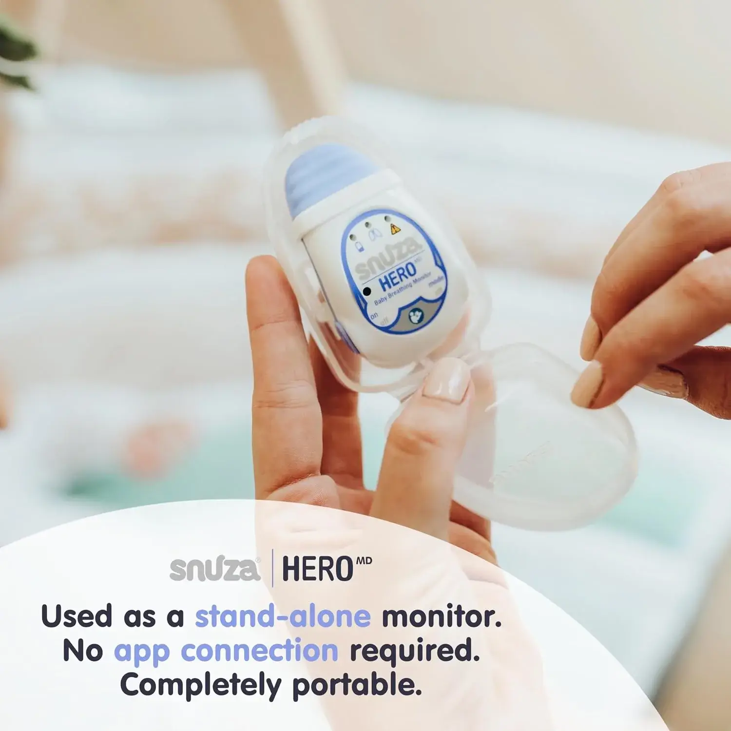 מוניטור נשימה לתינוקות Hero MD מבית Snuza - Image 5