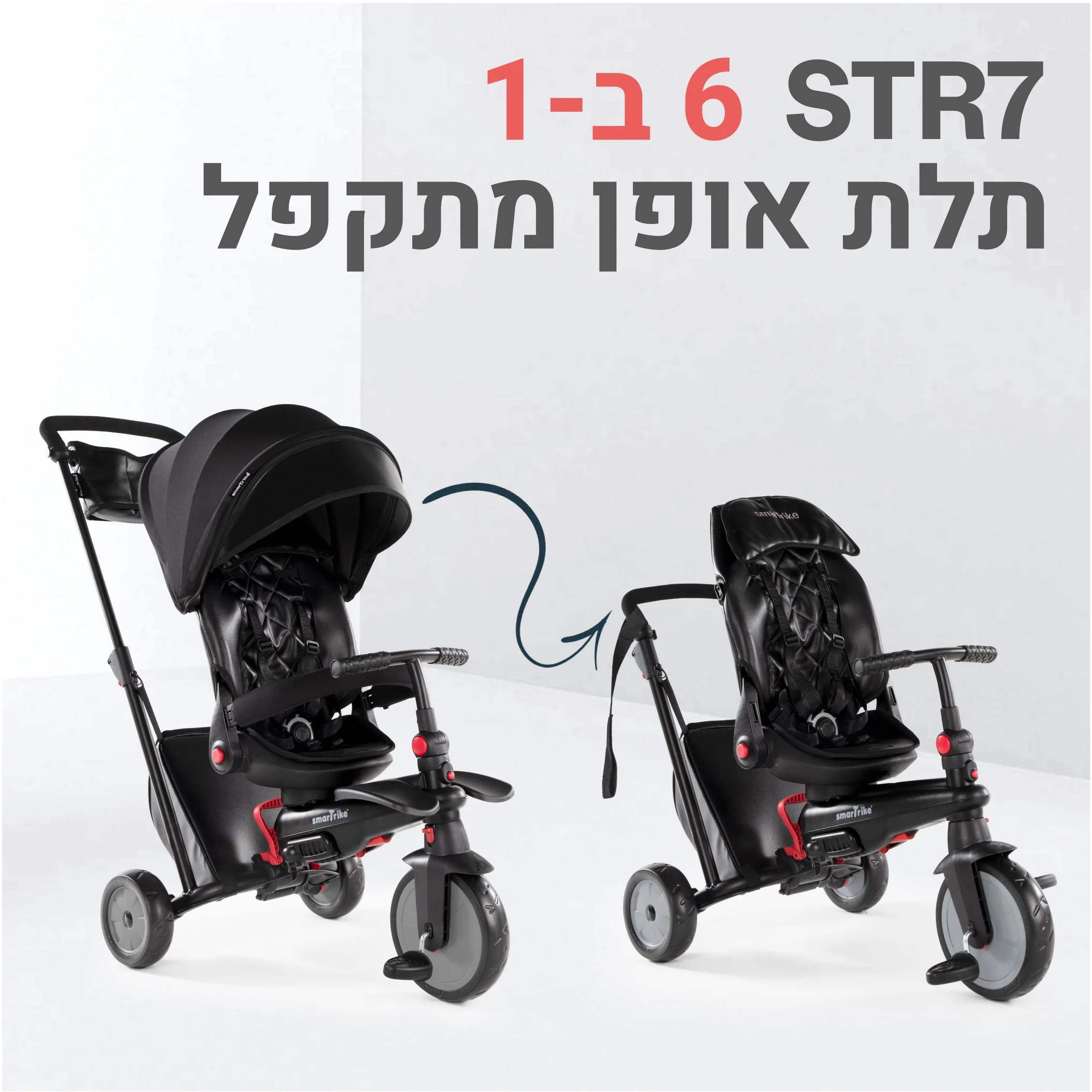 תלת אופן מתקפל 6 ב 1 STR 7 - Image 7