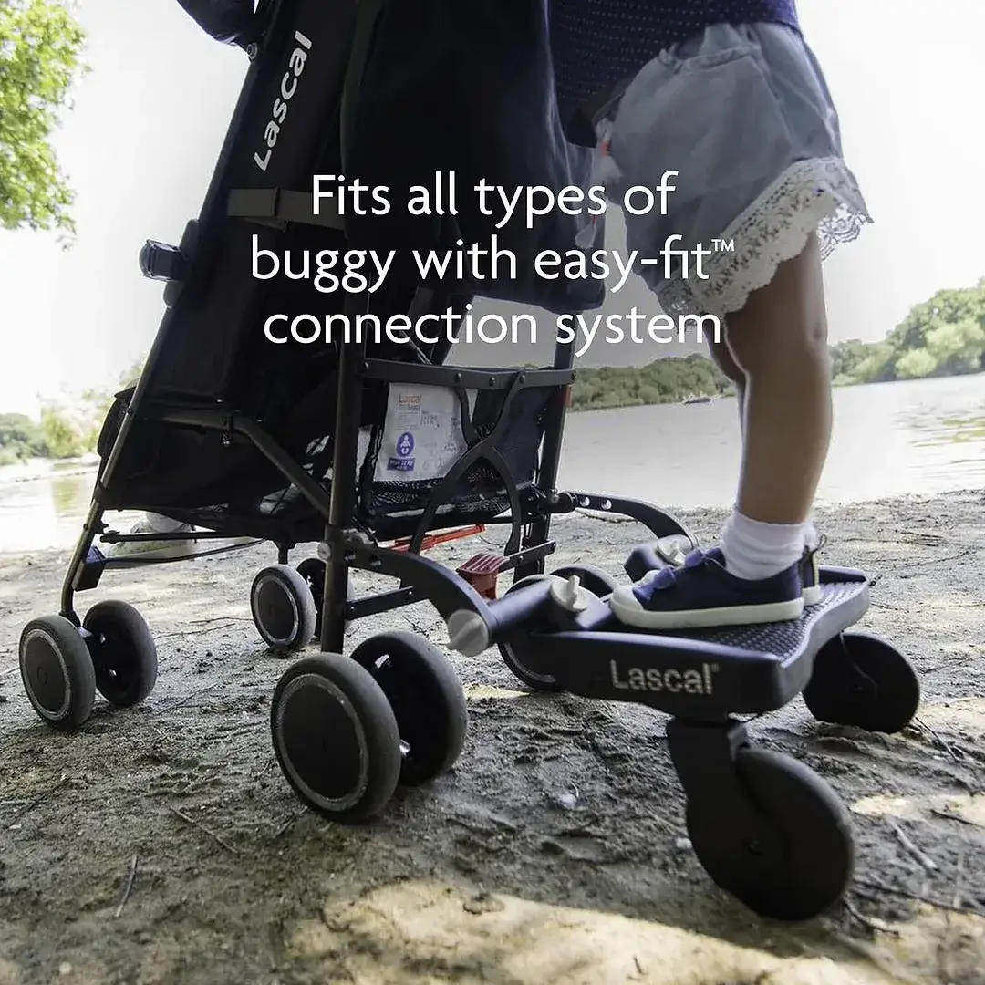 טרמפיסט לעגלה BuggyBoard MINI אפור - Image 2