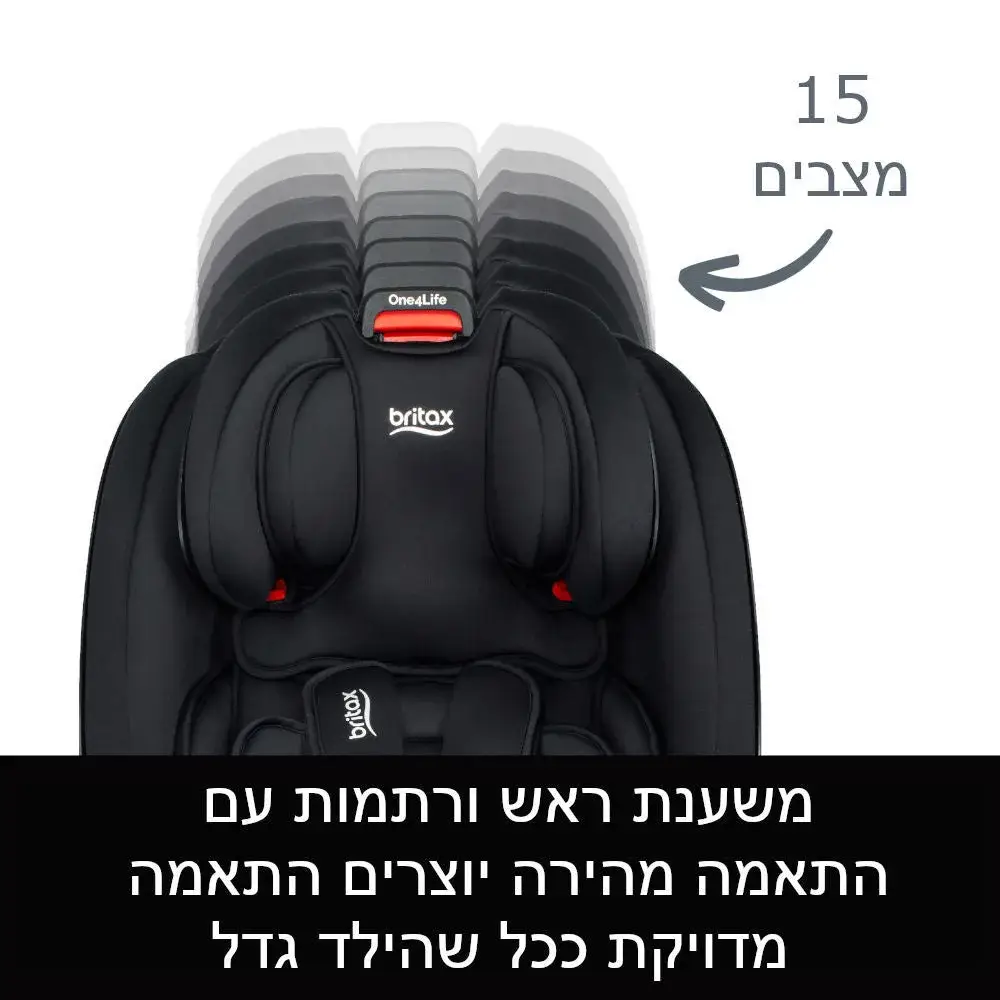 כיסא בטיחות One4Life SafeWash Britax - התקנה פשוטה ובטוחה - Image 5
