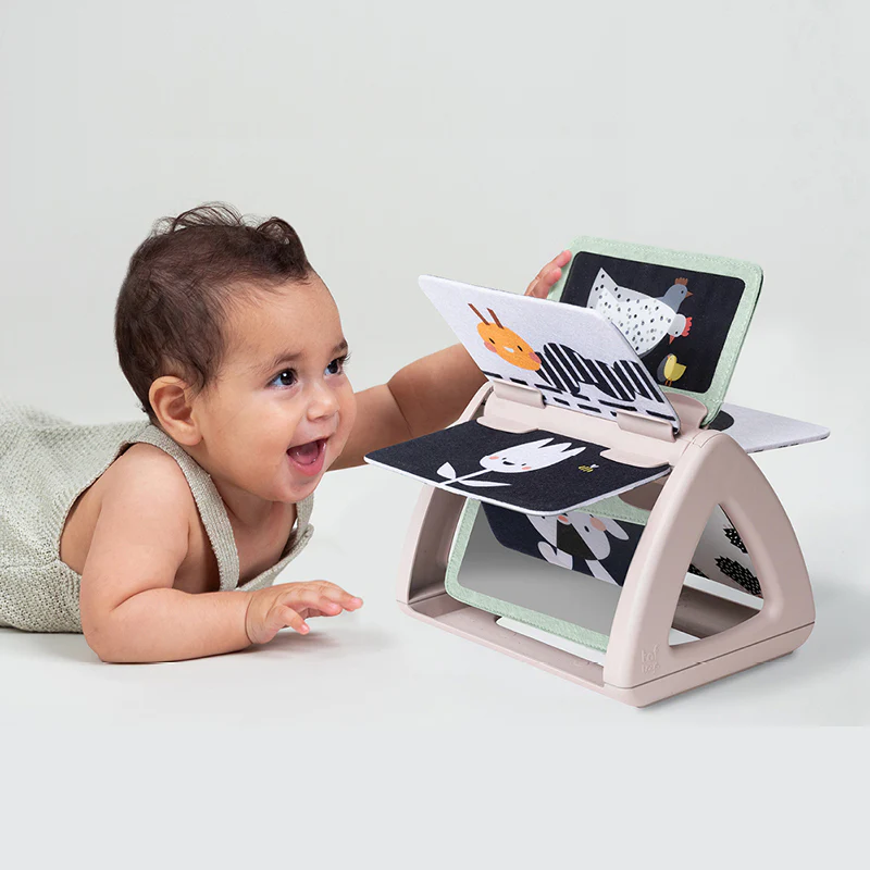 Taf toys ספר שחור לבן מסתובב - Image 3