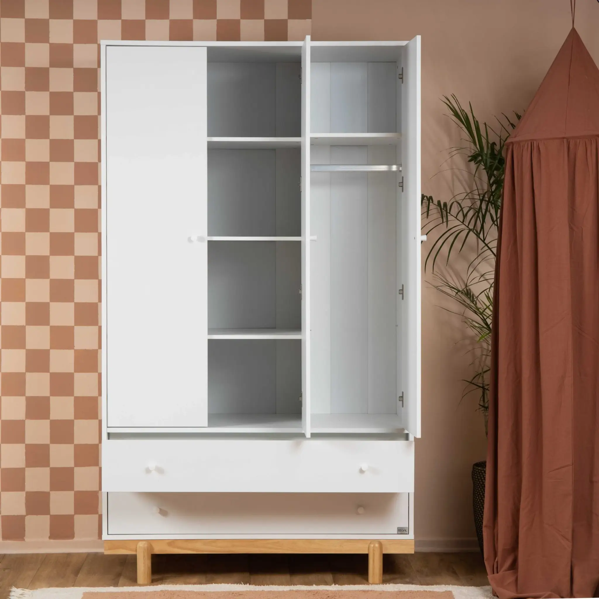 ארון סגל דגם בליסימו - 120 ס"מ - Image 5