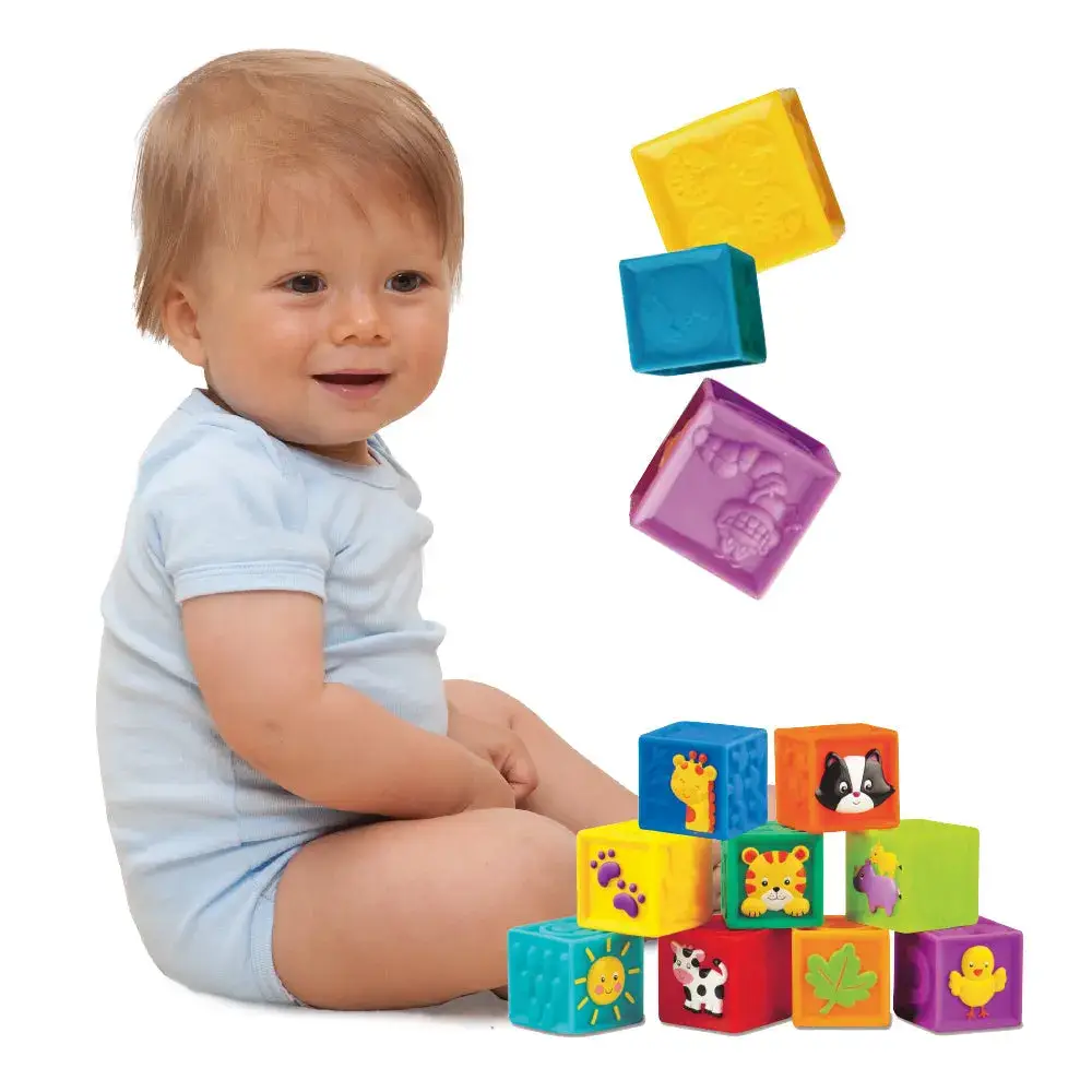 קוביות גמישות וצבעוניות לתינוק - Image 2